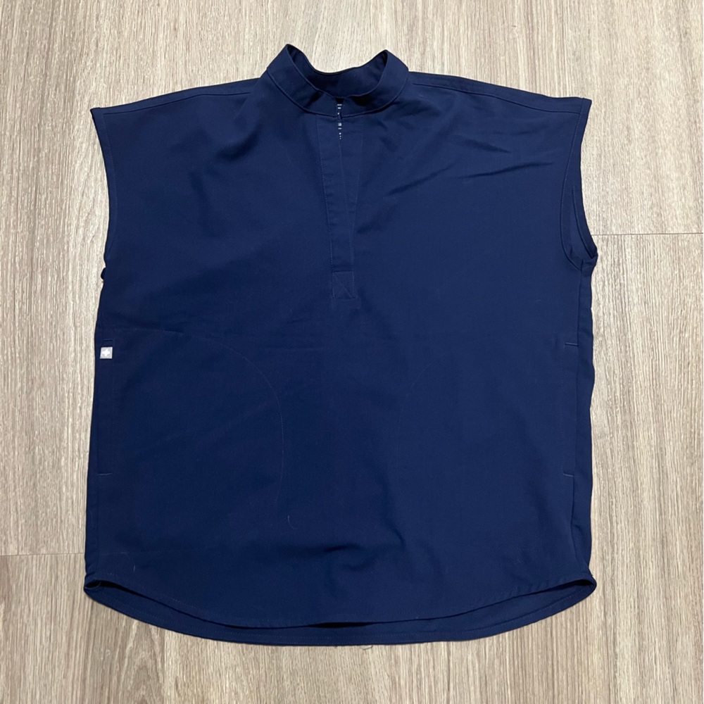 FIGS Navy Blue Rafaela Women’s Scrub Top